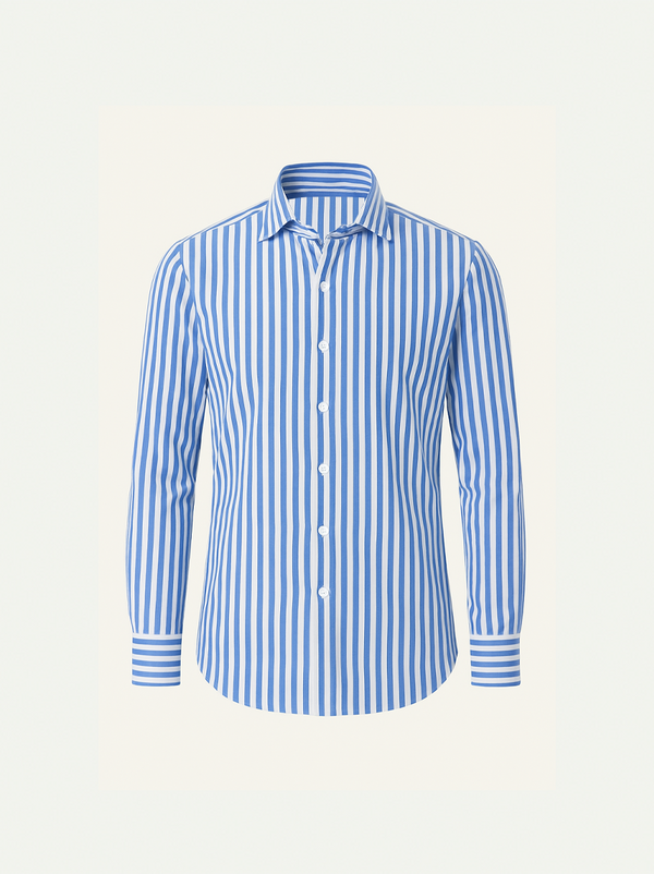 Striped Casual Shirt With Long Sleeves