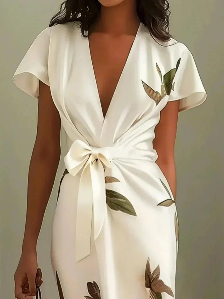 Iris - Elegant Wrap Dress