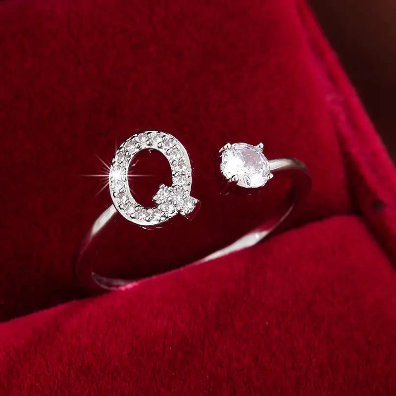 INITIAL LOVE RING