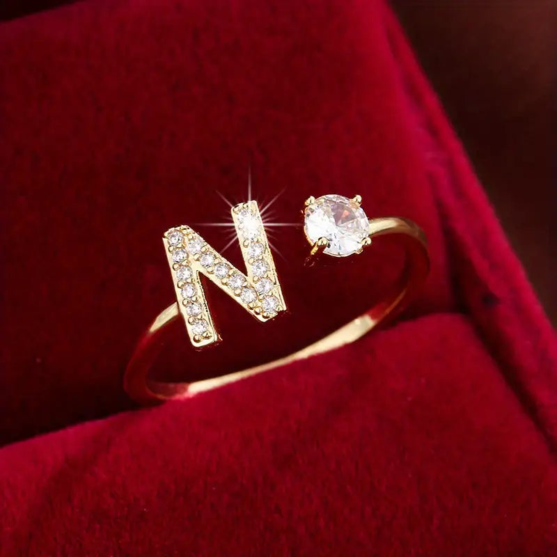 INITIAL LOVE RING
