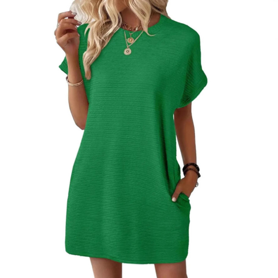 Diana - Casual Round Neck Summer Dress