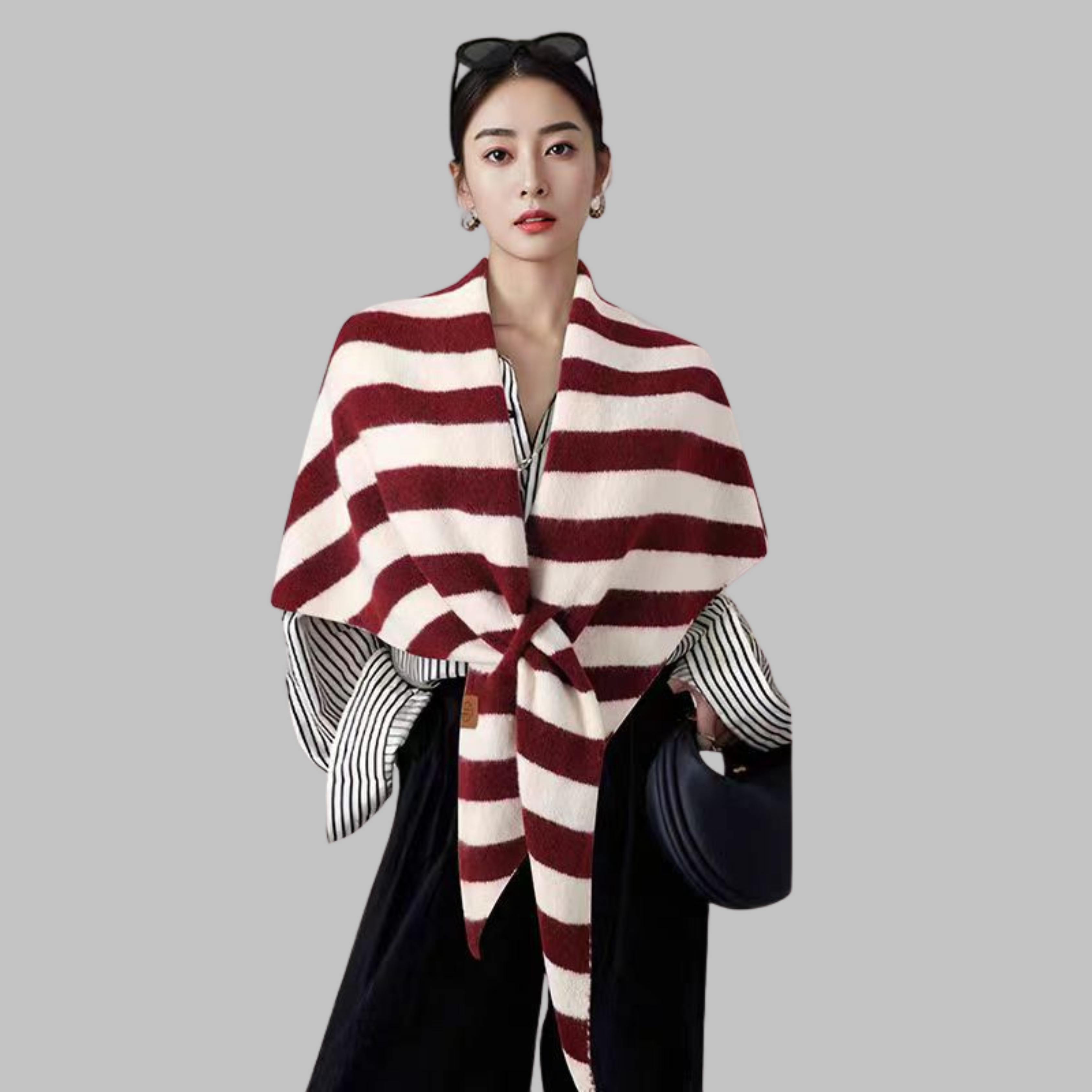 Chloe- Classy Soft Comfortable Triangle Shawl
