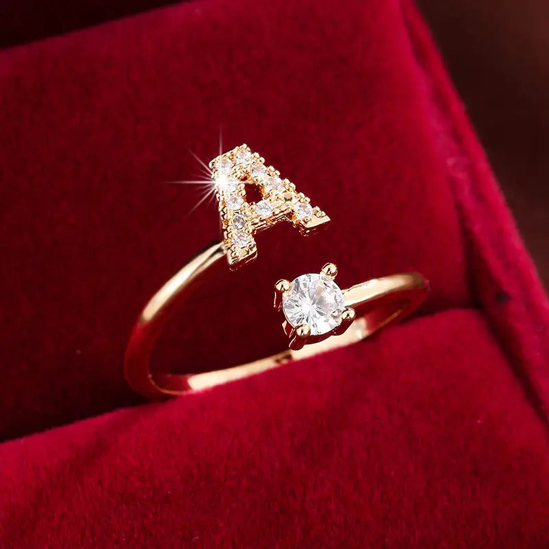 INITIAL LOVE RING