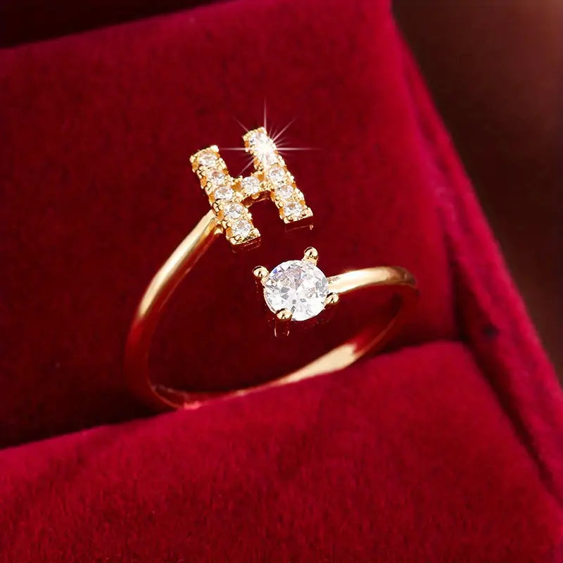 INITIAL LOVE RING