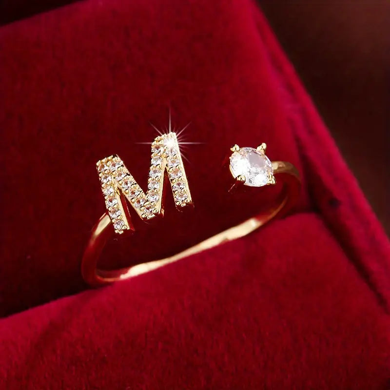INITIAL LOVE RING