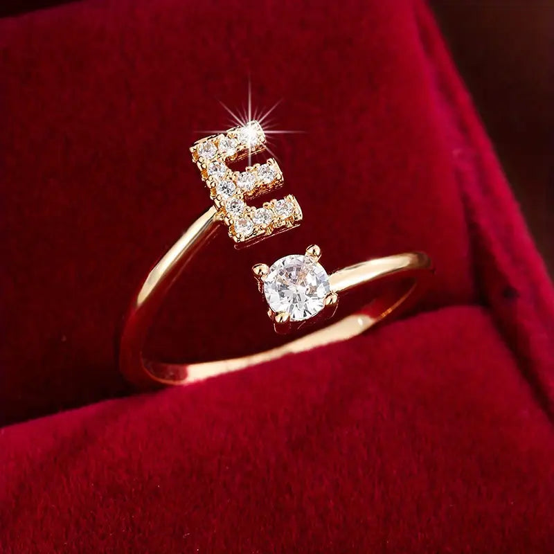 INITIAL LOVE RING