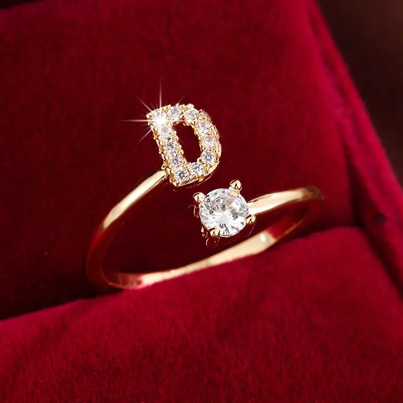 INITIAL LOVE RING
