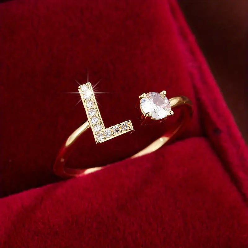 INITIAL LOVE RING