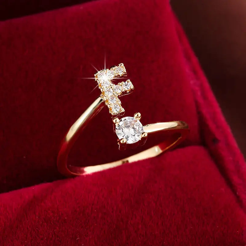 INITIAL LOVE RING