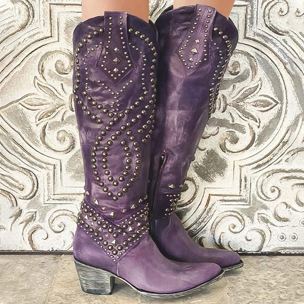 Margaret - Stylish Knee-High Boots