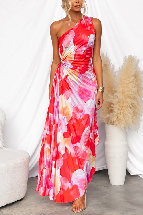 Elizabeth - Stylish One-Shoulder Dress