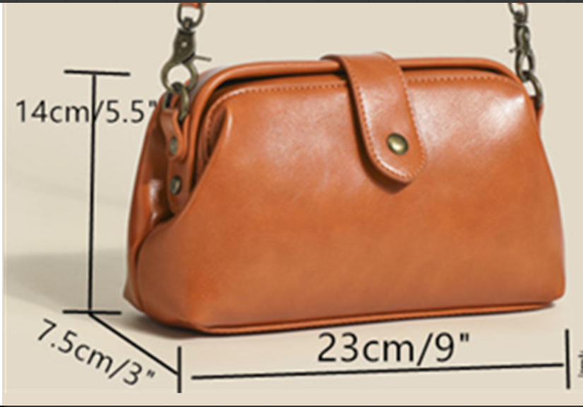 Emily - Mini Leather Shoulder Bag