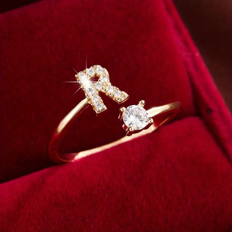 INITIAL LOVE RING