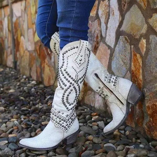 Margaret - Stylish Knee-High Boots