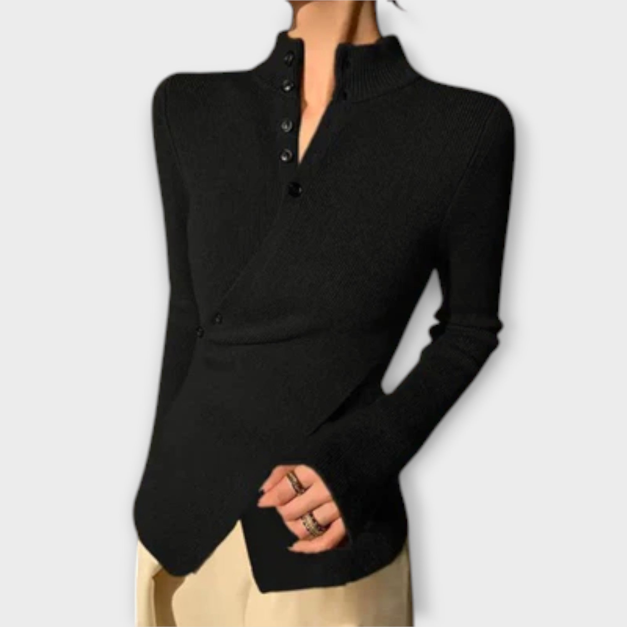 Fiona - Stylish Knit Sweater