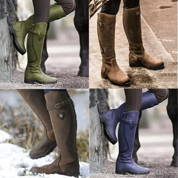 Margaret - Elegant Leather Boots