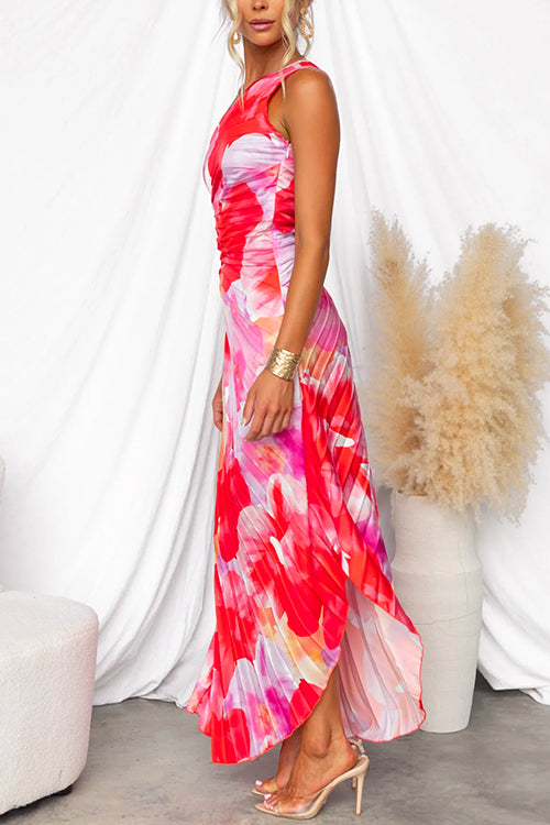 Elizabeth - Stylish One-Shoulder Dress