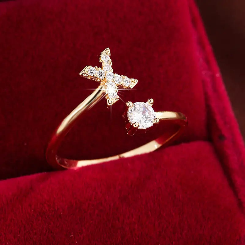 INITIAL LOVE RING