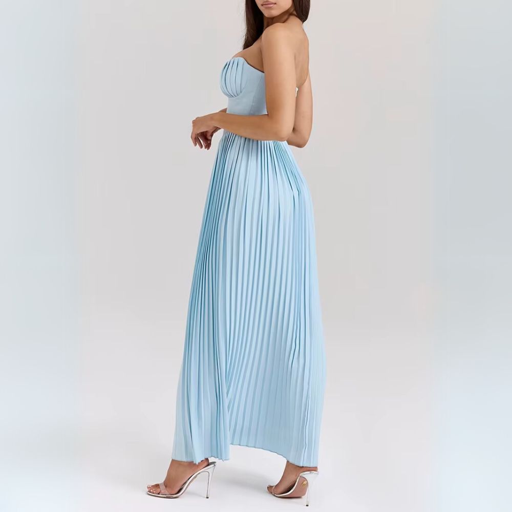 Amelia - Elegant Pleated Gown