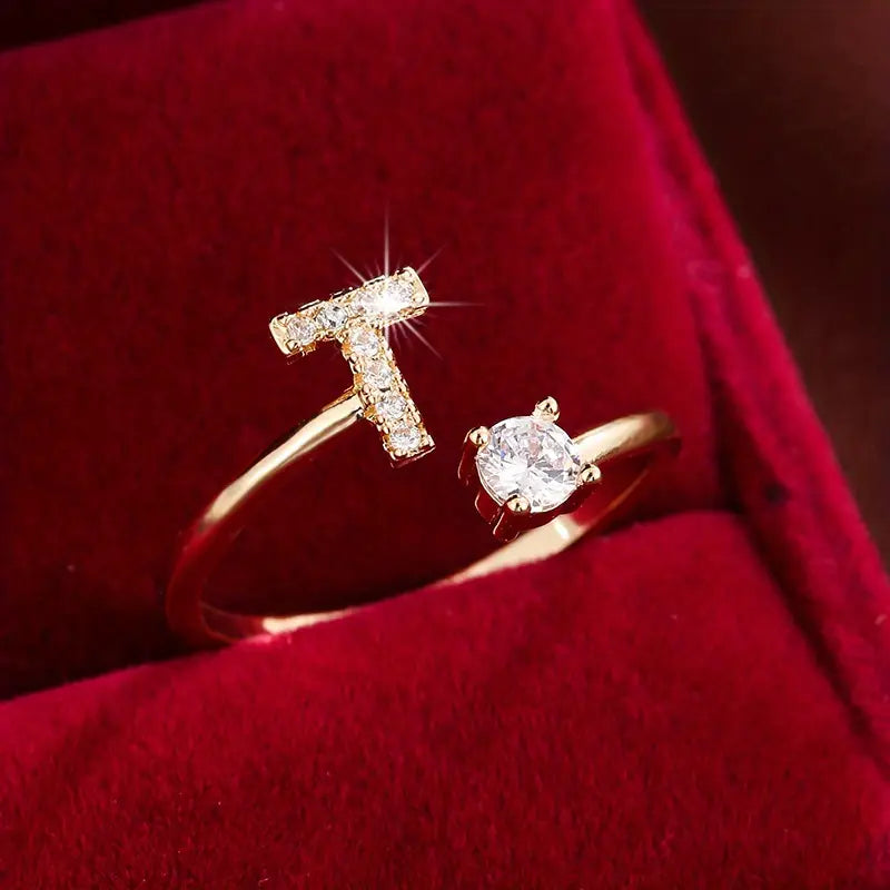 INITIAL LOVE RING