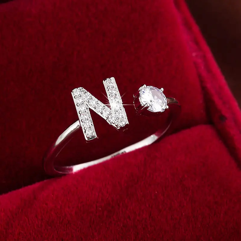 INITIAL LOVE RING