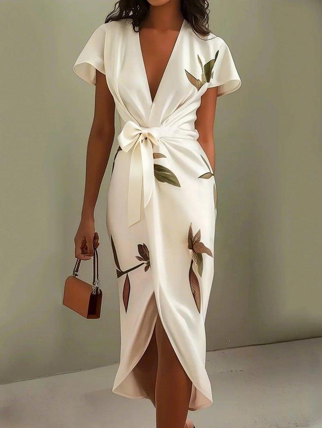 Iris - Elegant Wrap Dress
