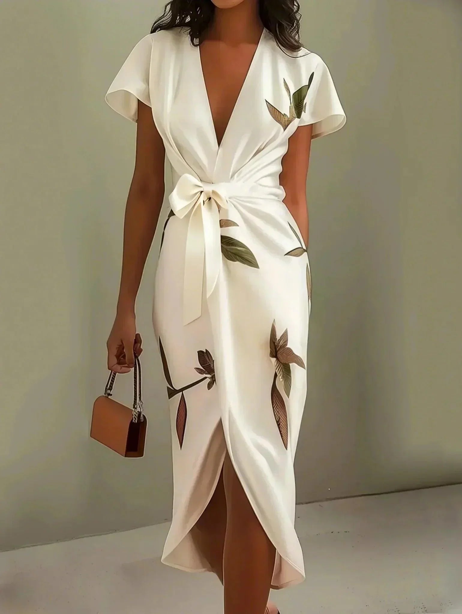 Iris - Elegant Wrap Dress