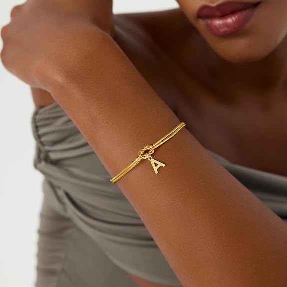 INFINITY BRACELET PERSONALIZED INITIAL
