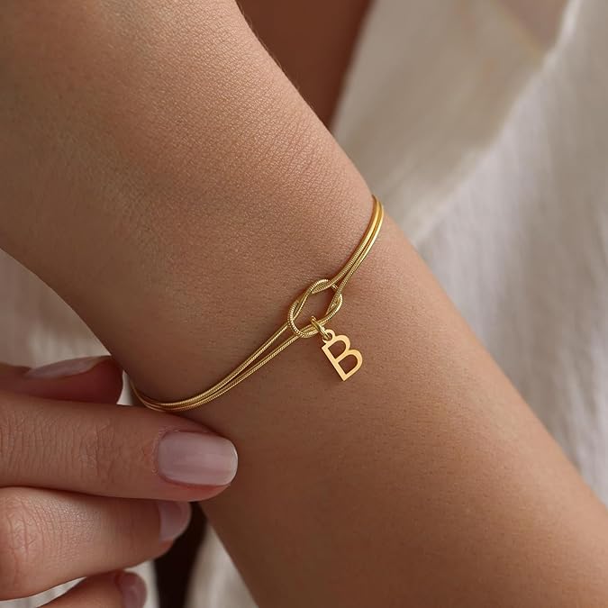 INFINITY BRACELET PERSONALIZED INITIAL