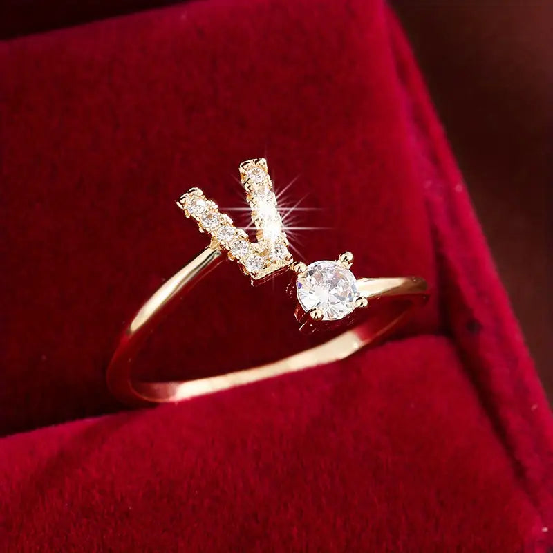 INITIAL LOVE RING