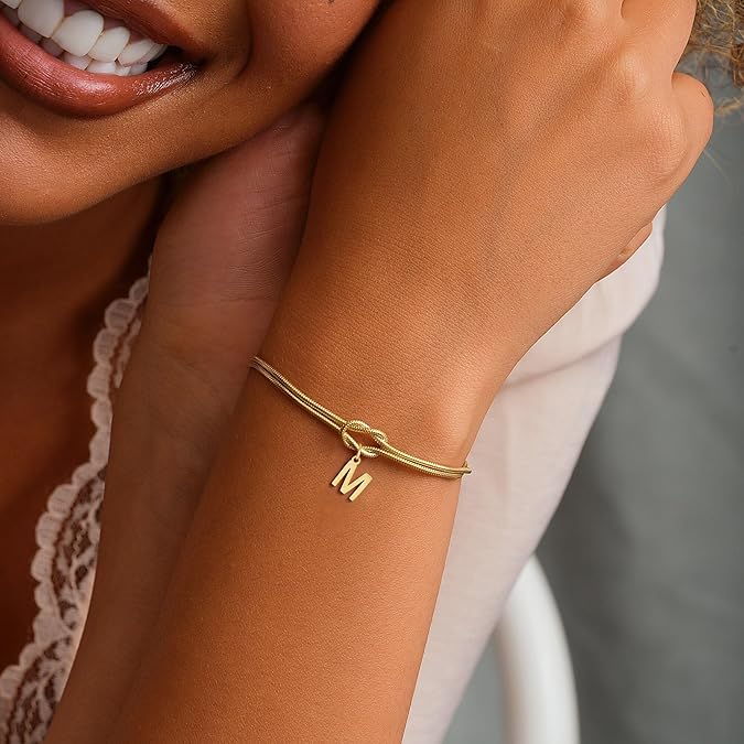 INFINITY BRACELET PERSONALIZED INITIAL