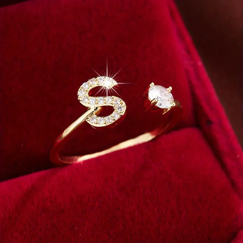 INITIAL LOVE RING