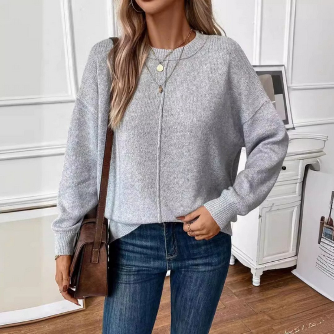 Chrysa - Casual Soft Knit Sweater
