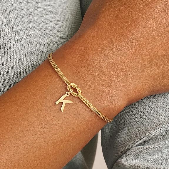 INFINITY BRACELET PERSONALIZED INITIAL
