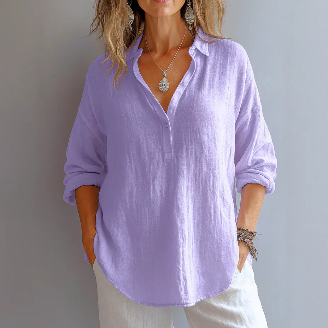 Luna - Elegant Flow Blouse