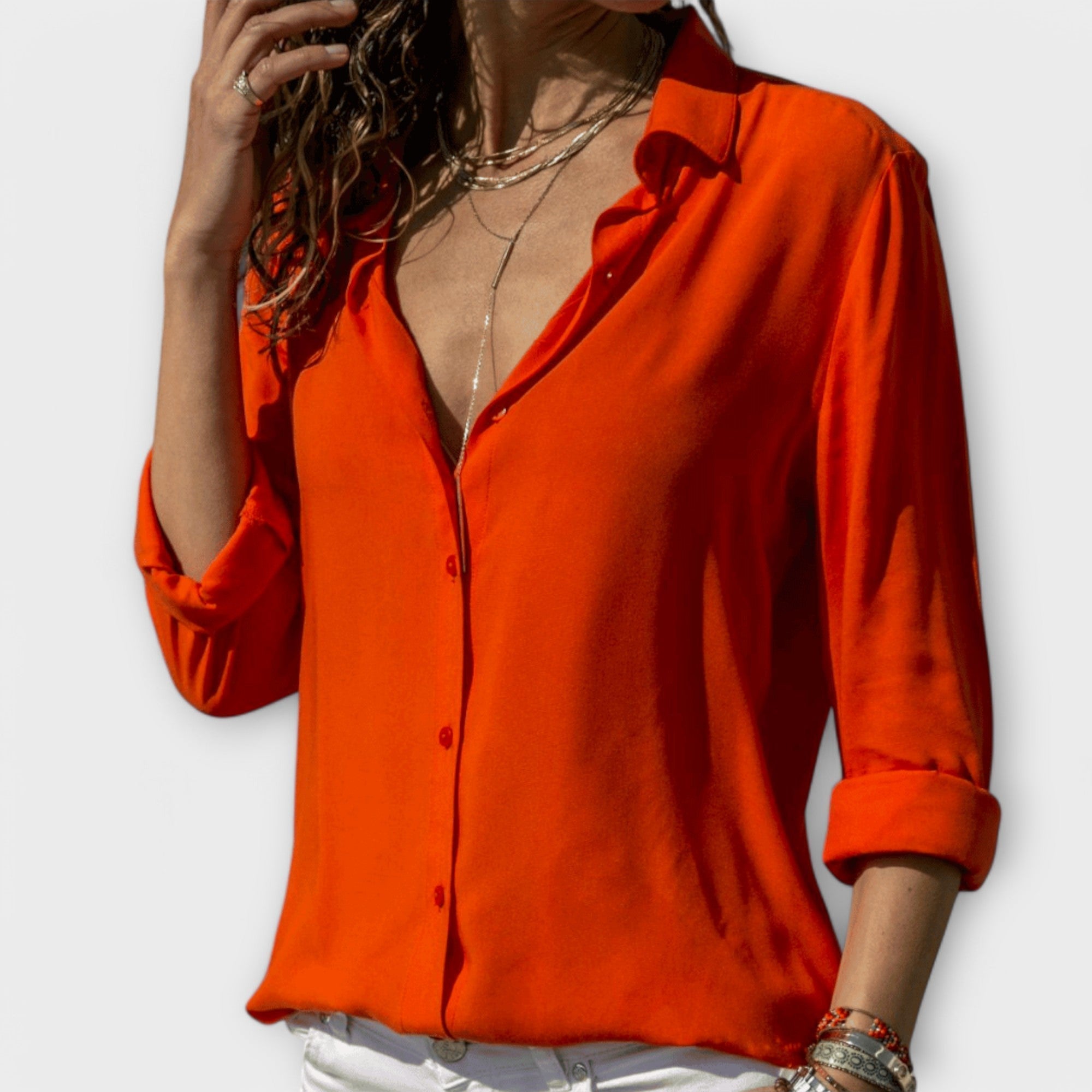 Clara - Elegant Comfort Blouse