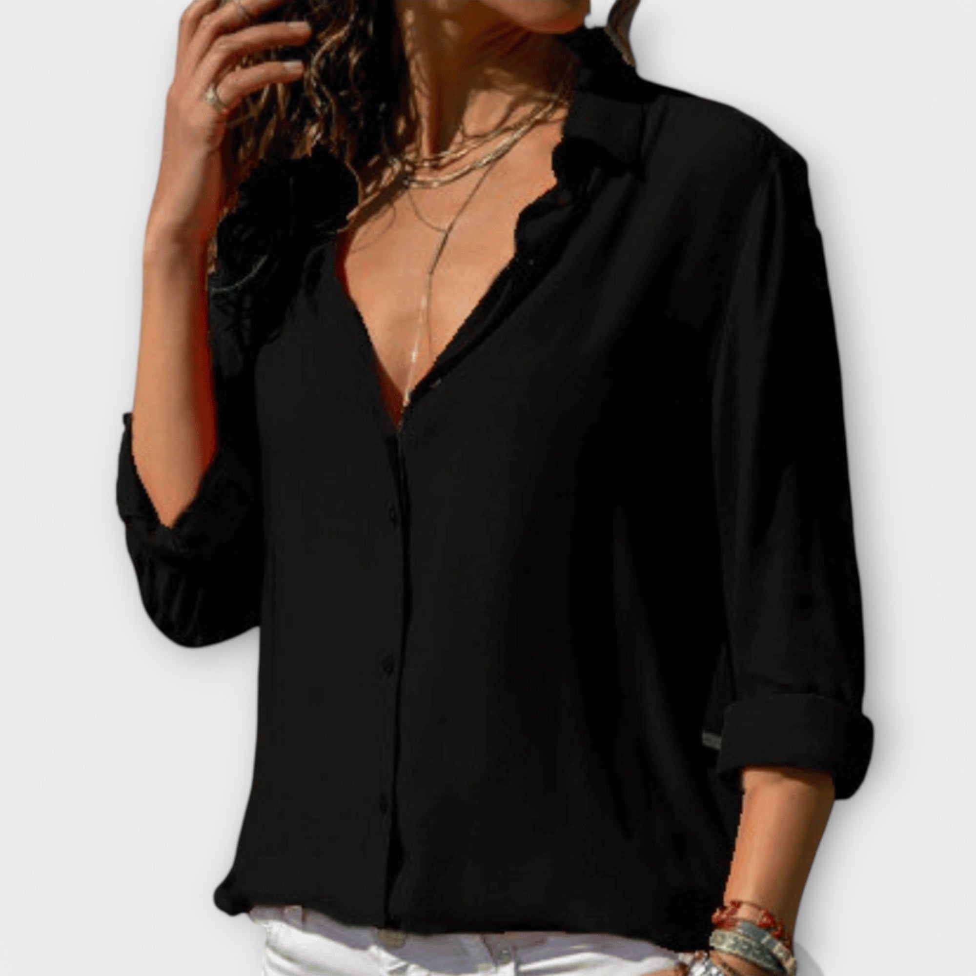 Clara - Elegant Comfort Blouse