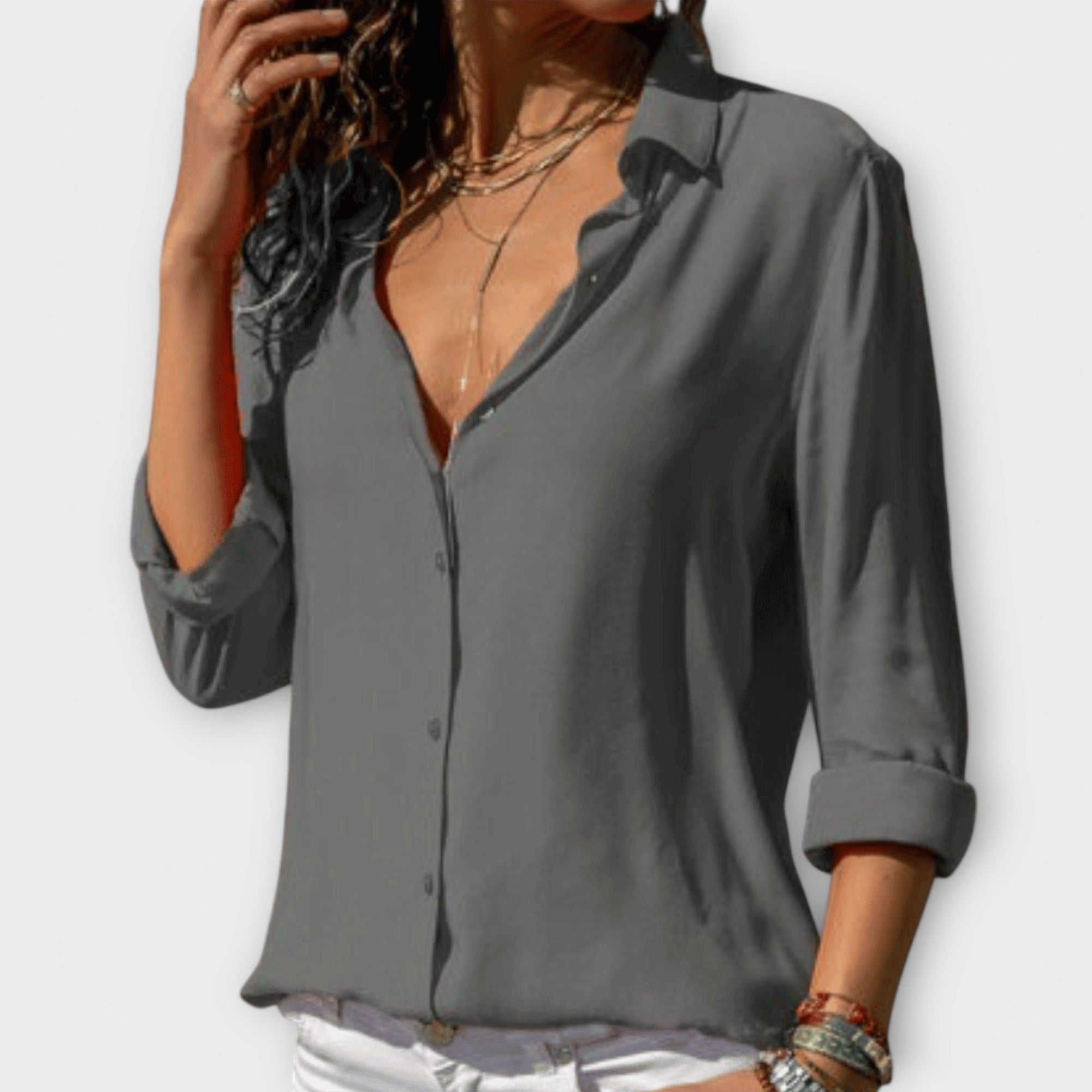 Clara - Elegant Comfort Blouse