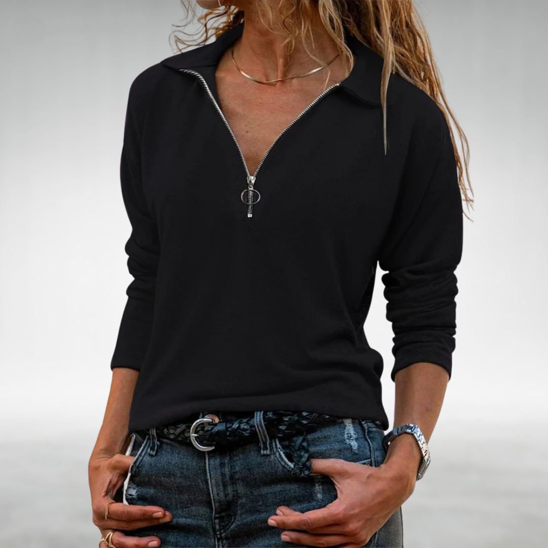 Brenda - Half-Zip Pullover