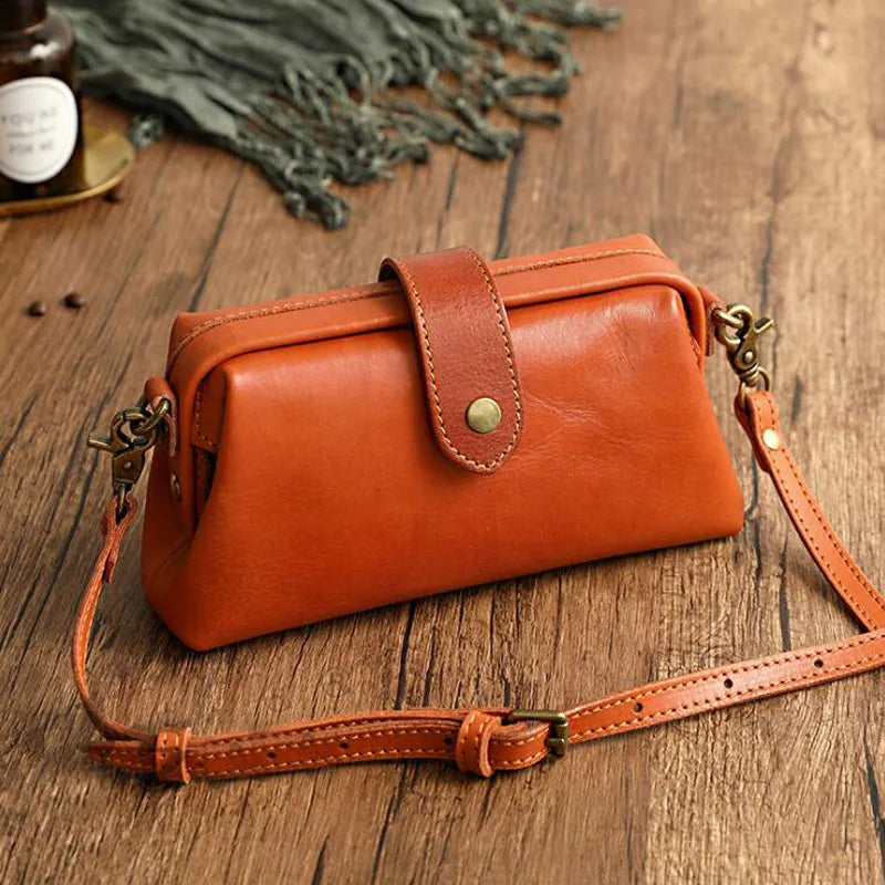 Emily - Mini Leather Shoulder Bag