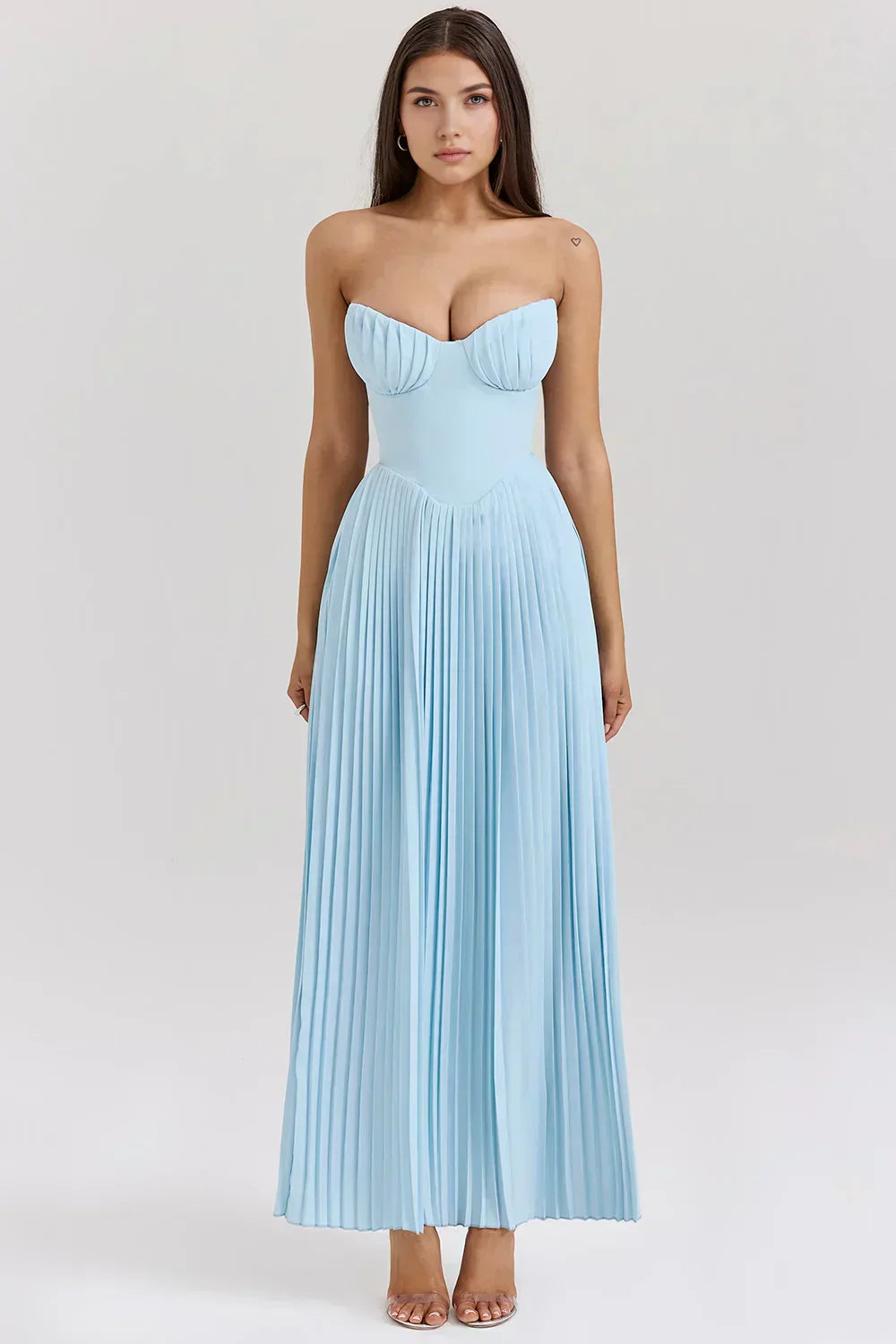 Amelia - Elegant Pleated Gown