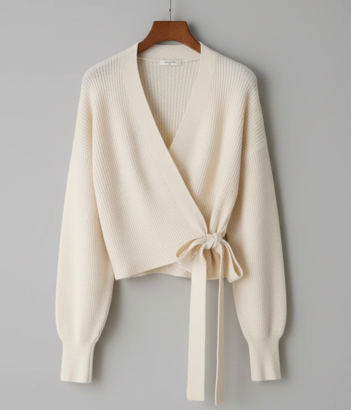 Charlotte - Knitted V-Neck Short Cardigan