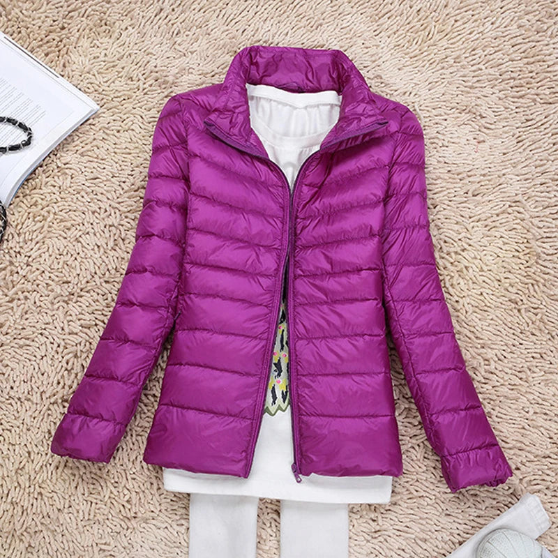 Alicia - Winter Coat Ultralight Duck Down Jacket