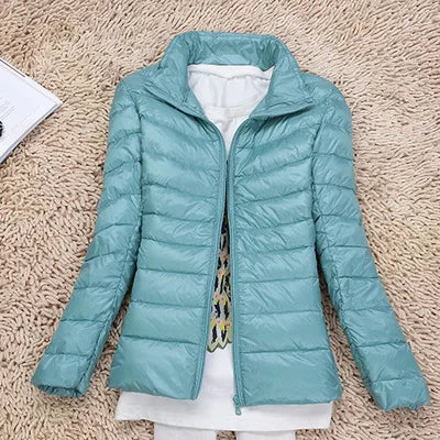 Alicia - Winter Coat Ultralight Duck Down Jacket