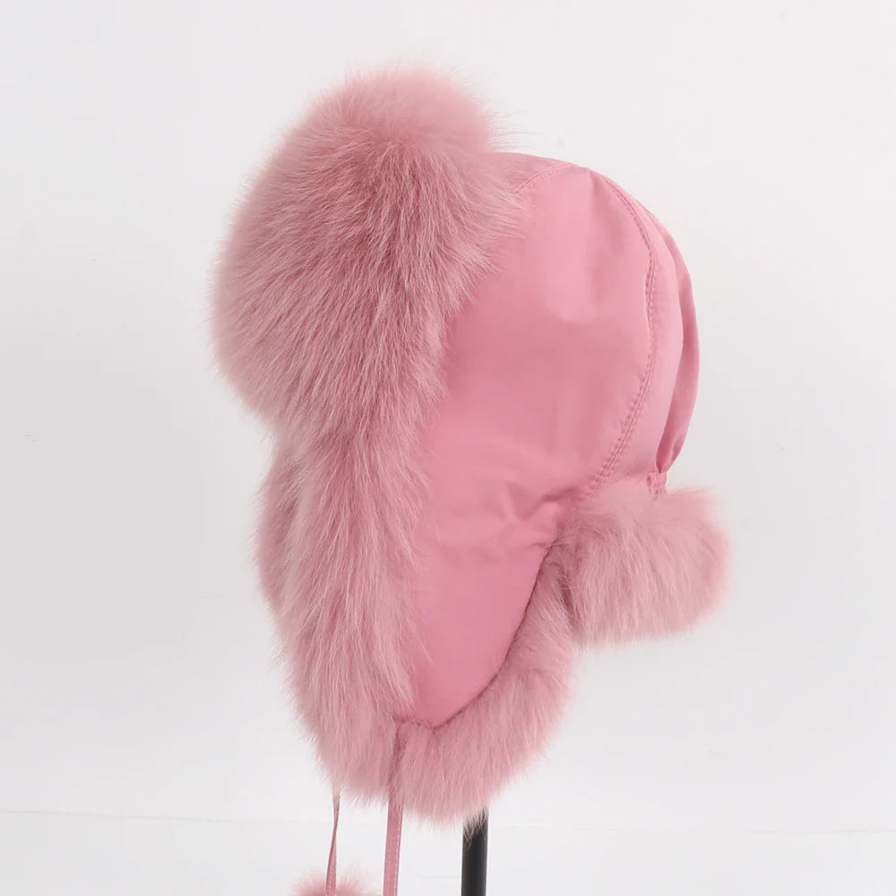 Amelia – Luxury Fox Fur Winter Hat