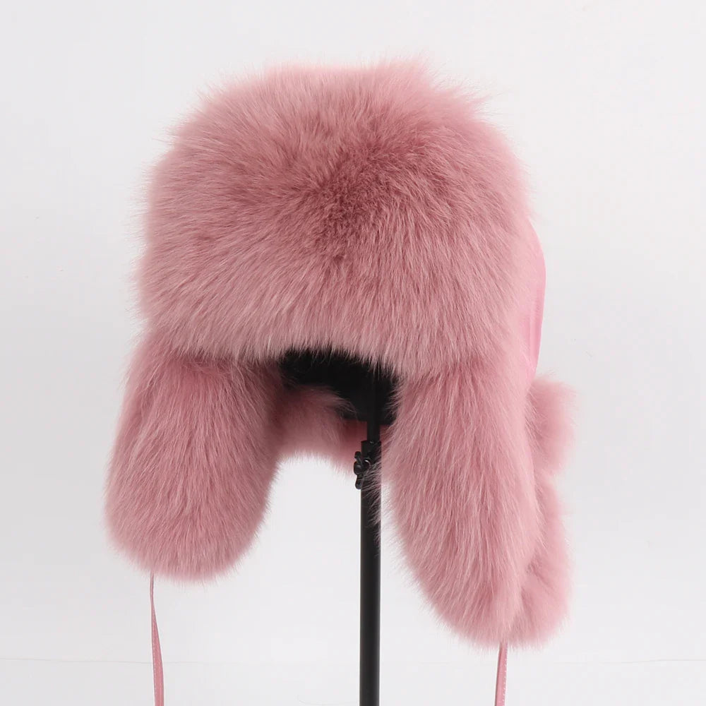 Amelia – Luxury Fox Fur Winter Hat