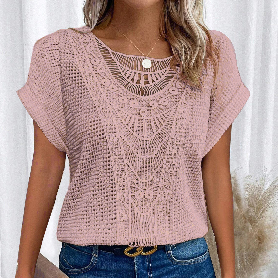 Chloe - Chic Lace Blouse
