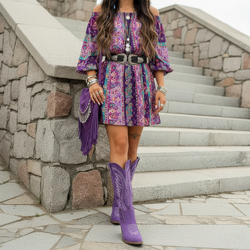 Esmee | Wild Spirit Embroidered Western Boots