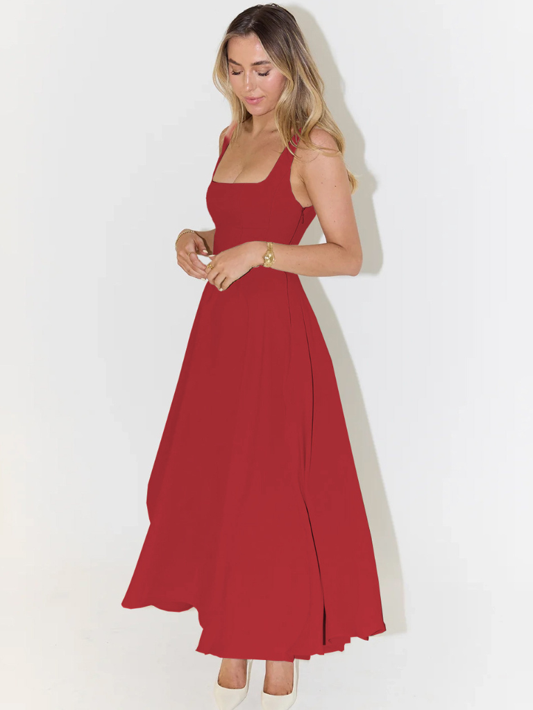 Elizabeth - Elegant Midi Dress