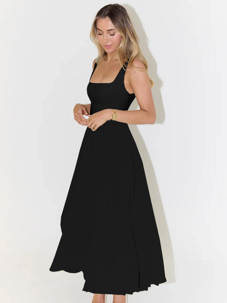 Elizabeth - Elegant Midi Dress